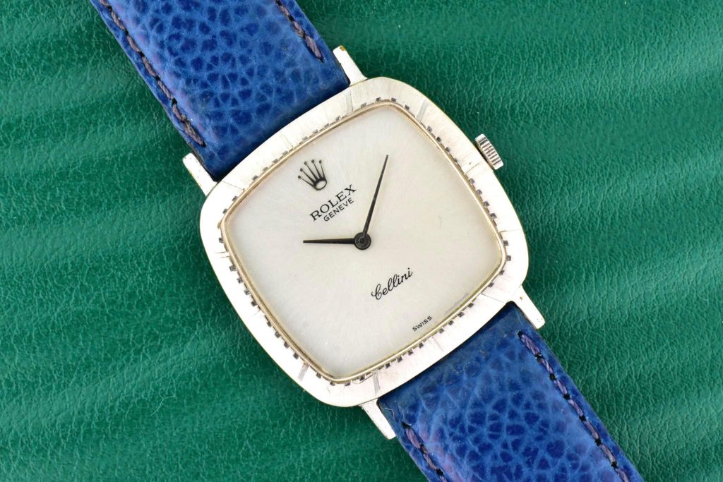 SOLD-Rolex 18K White Gold Cellini  30mm - 4084