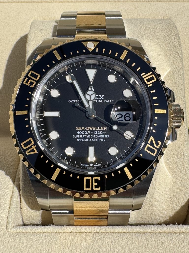 SOLD-2024 Rolex Sea-Dweller 43 Two Tone Oyster-126603